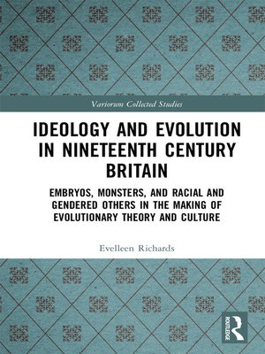cover image of Ideology and Evolution in Nineteenth Century Britain